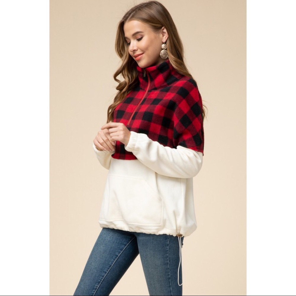 LAST ONE! Buffalo Check Pullover - Picture 5 of 5